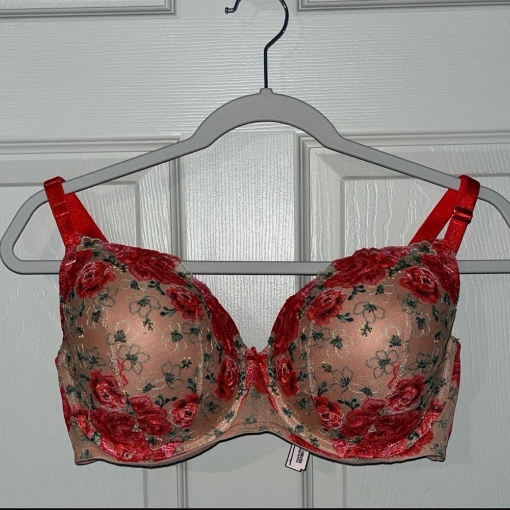 Victoria’s Secret Dream Angel Lace Embroidered Demi Bra